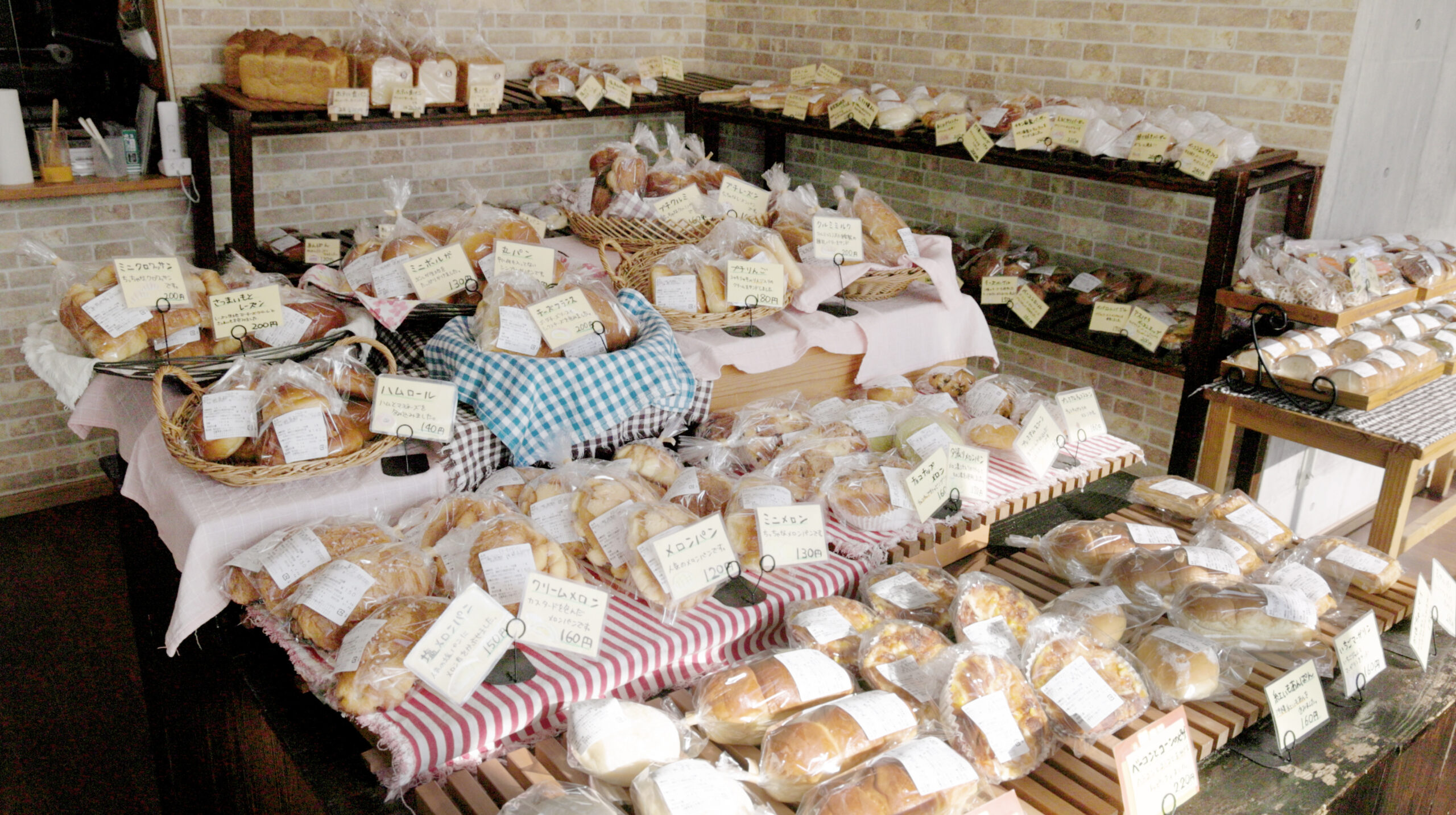 ベーカリー「パンちゃん」店内の様子