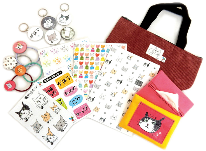 オリジナルイラスト商品