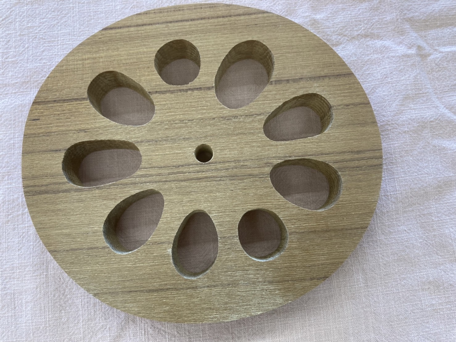 れんこん鍋敷き