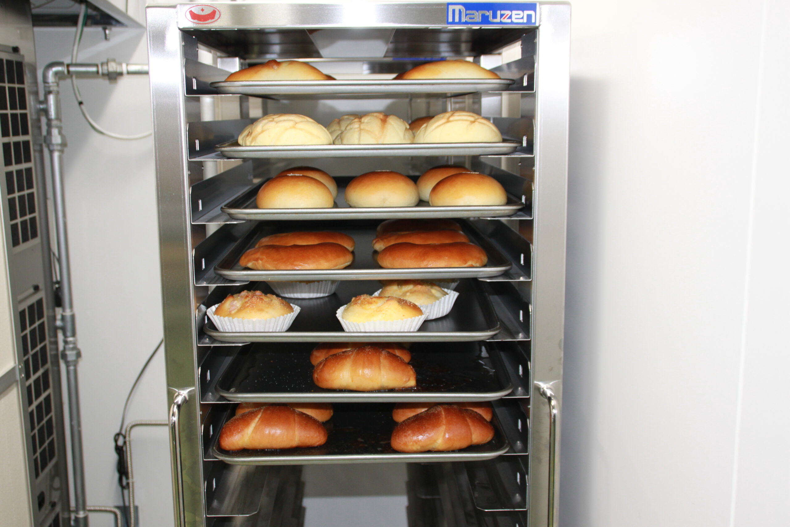 パン工房の様子