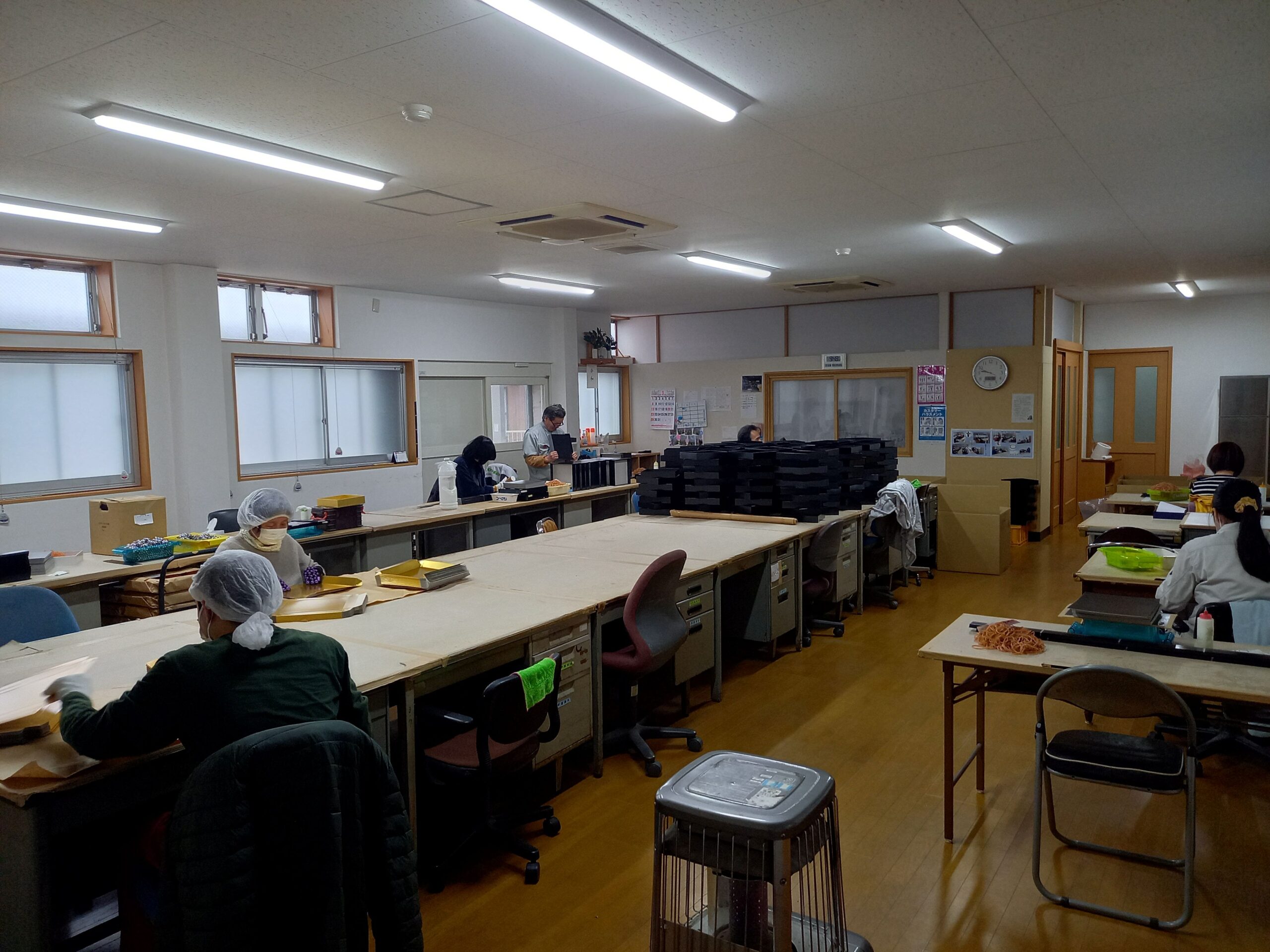 作業場の様子①
